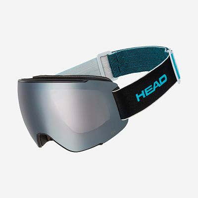 Превью Горнолыжная маска для переменной облачности Маска горнолыжная HEAD Sentinel 5K + Spare Lens Black/Blue WCR/Chrome (390023)